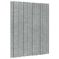 vidaXL Πάνελ οροφής 36 τεμ. Ασημί 60 x 45 cm Γαλβανισμένος χάλυβας
