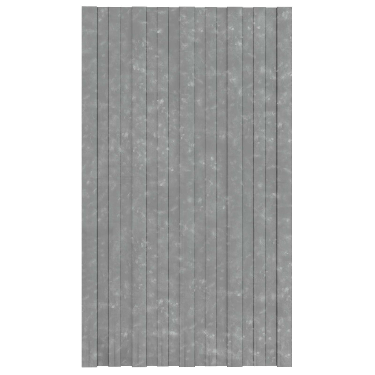 vidaXL Πάνελ οροφής 12 τεμ. Ασημί 80 x 45 cm Γαλβανισμένος χάλυβας