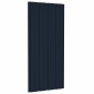 vidaXL Πάνελ οροφής 36 τεμ. Ανθρακί 100 x 45 cm Γαλβανισμένος χάλυβας