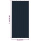vidaXL Πάνελ οροφής 36 τεμ. Ανθρακί 100 x 45 cm Γαλβανισμένος χάλυβας
