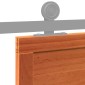 vidaXL Πόρτα αχυρώνα Κερί παλαίωσης Μασίφ Ξύλο Πεύκου