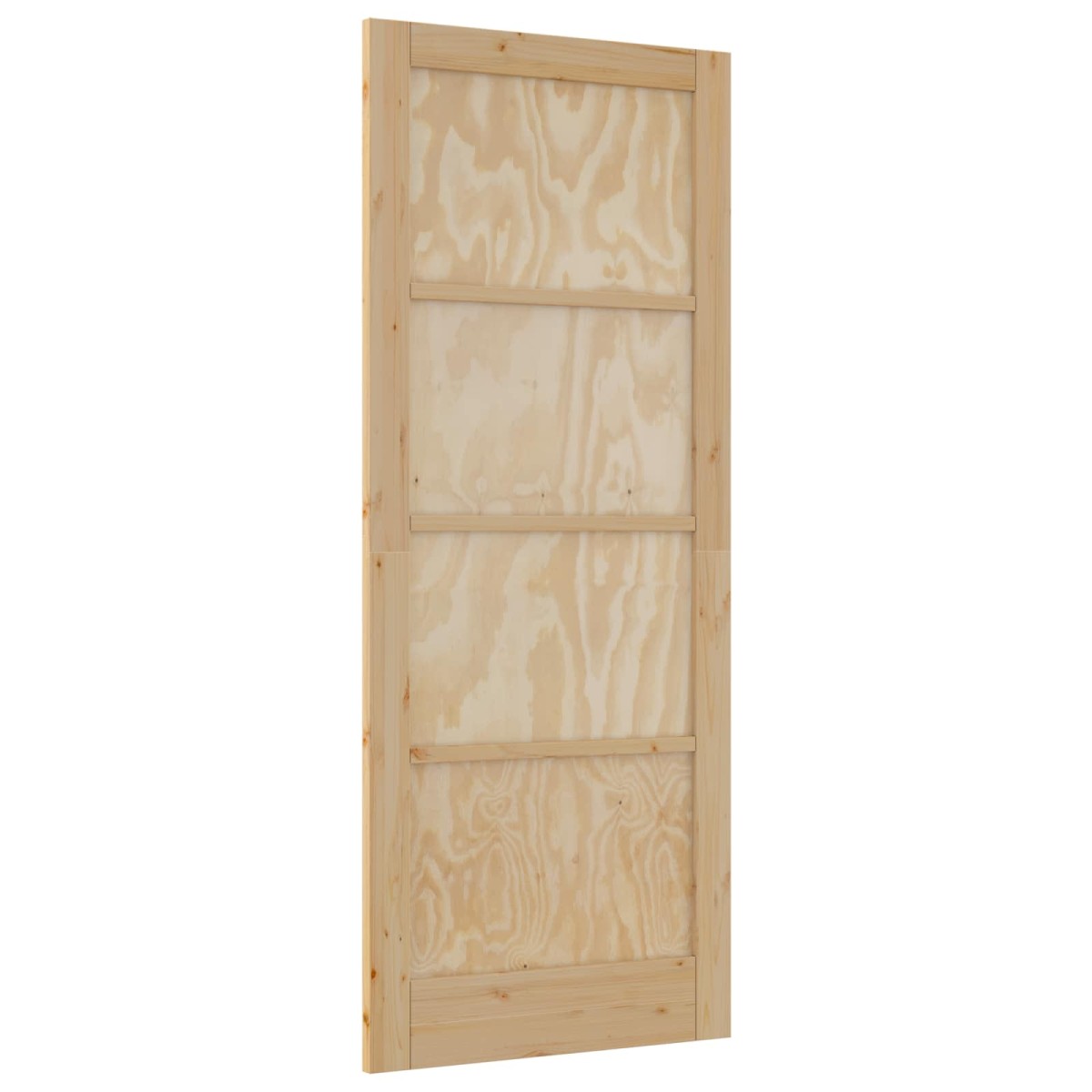 vidaXL Εσωτερική Πόρτα Φυσικό 86 x 211 cm Κόντρα πλακέ