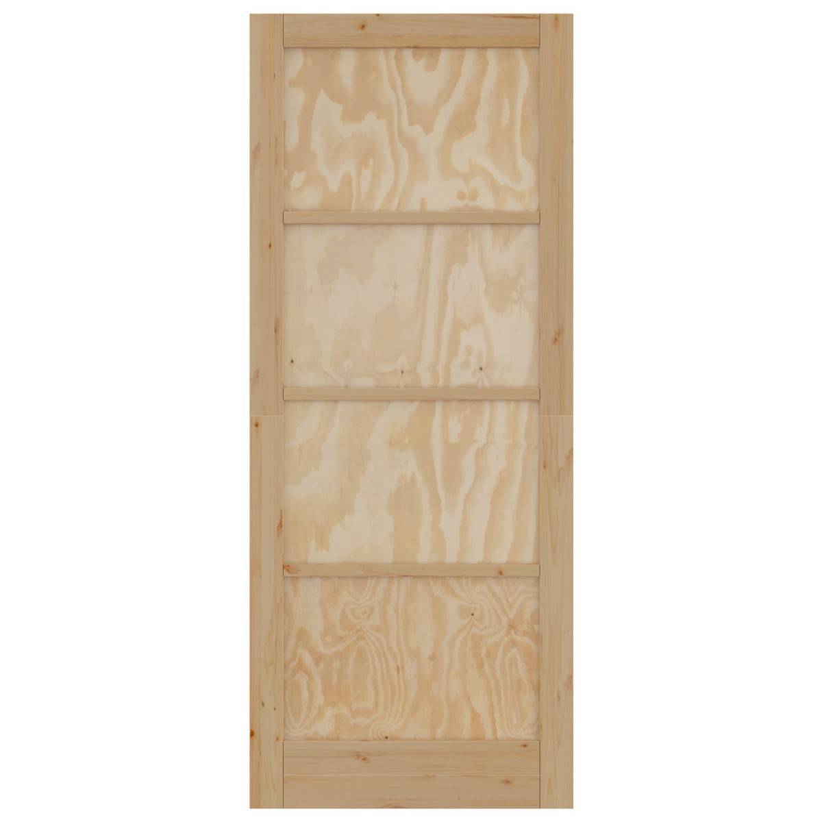 vidaXL Εσωτερική Πόρτα Φυσικό 86 x 211 cm Κόντρα πλακέ
