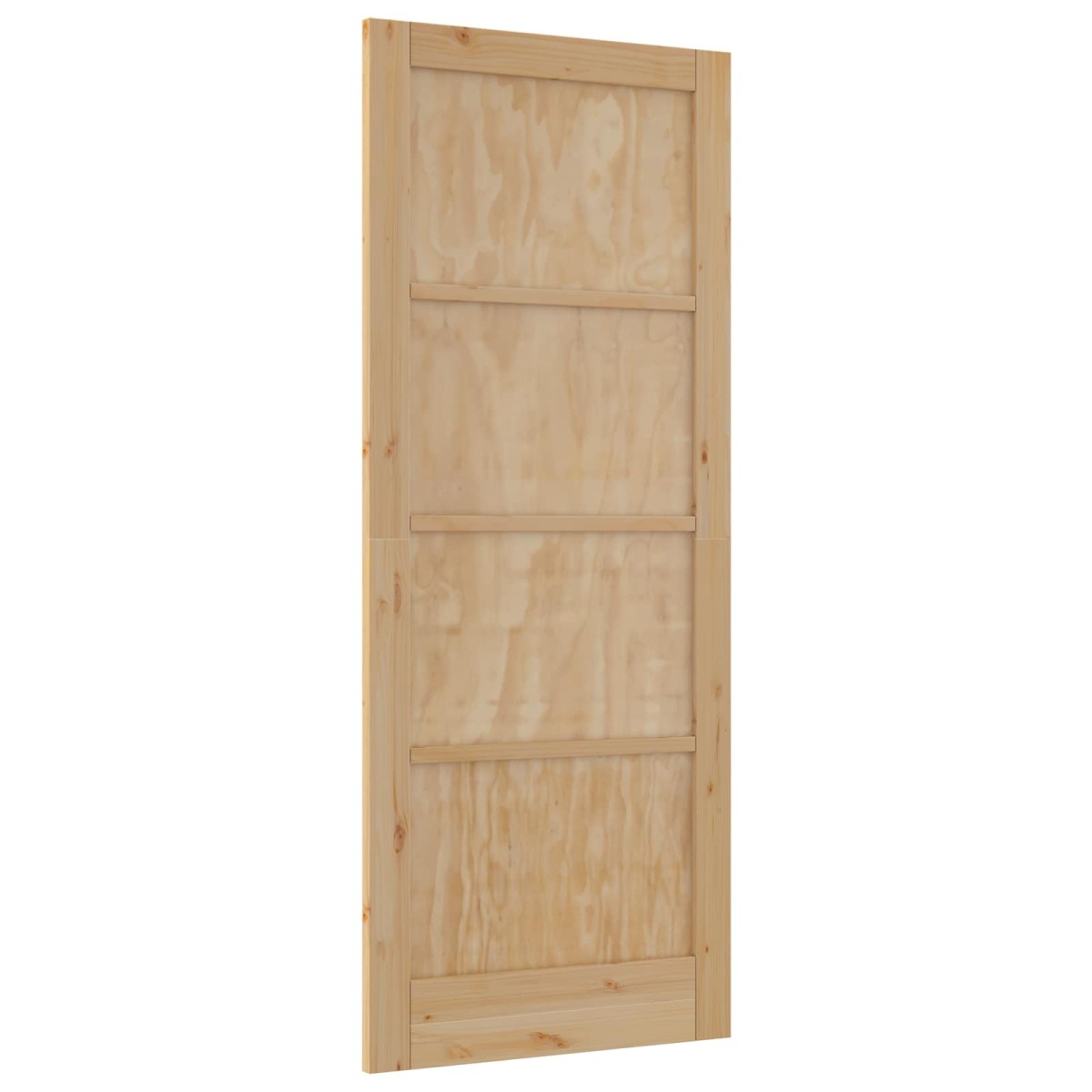 vidaXL Εσωτερική Πόρτα Φυσικό 86 x 211 cm Κόντρα πλακέ