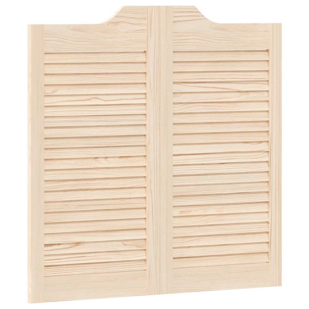 vidaXL Πόρτες Swing Φυσικό 80 x 40 cm Μασίφ Ξύλο Πεύκου