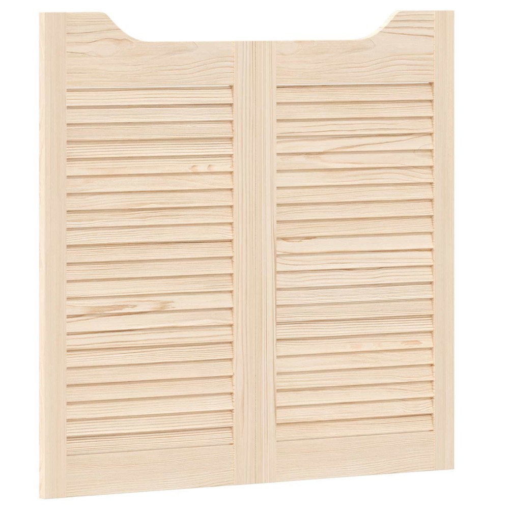 vidaXL Πόρτες Swing 2 τμχ. 80 x 40 cm Μασίφ Ξύλο Πεύκου Φυσικό