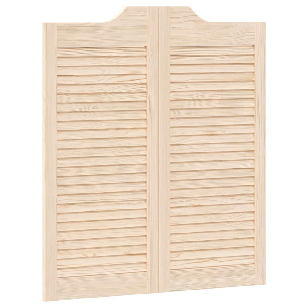 vidaXL Πόρτες Swing Φυσικό 90 x 40 cm Μασίφ Ξύλο Πεύκου