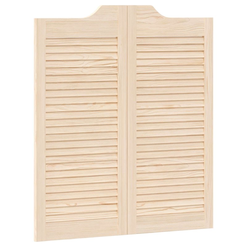 vidaXL Πόρτες Swing Φυσικό 90 x 40 cm Μασίφ Ξύλο Πεύκου