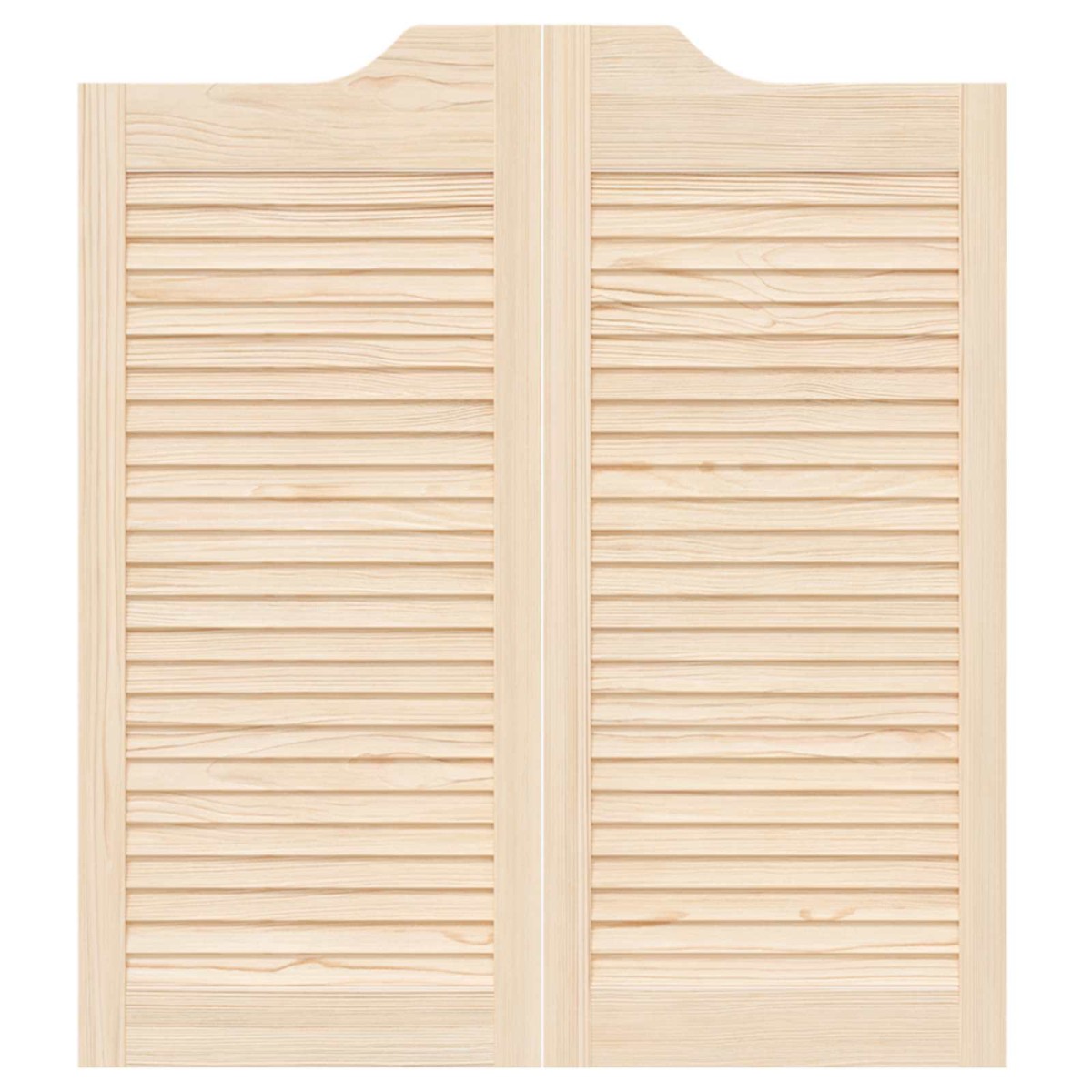vidaXL Πόρτες Swing Φυσικό 90 x 40 cm Μασίφ Ξύλο Πεύκου