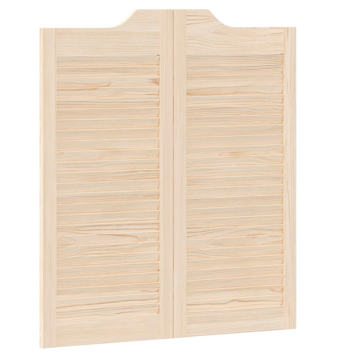 vidaXL Πόρτες Swing Φυσικό 90 x 40 cm Μασίφ Ξύλο Πεύκου
