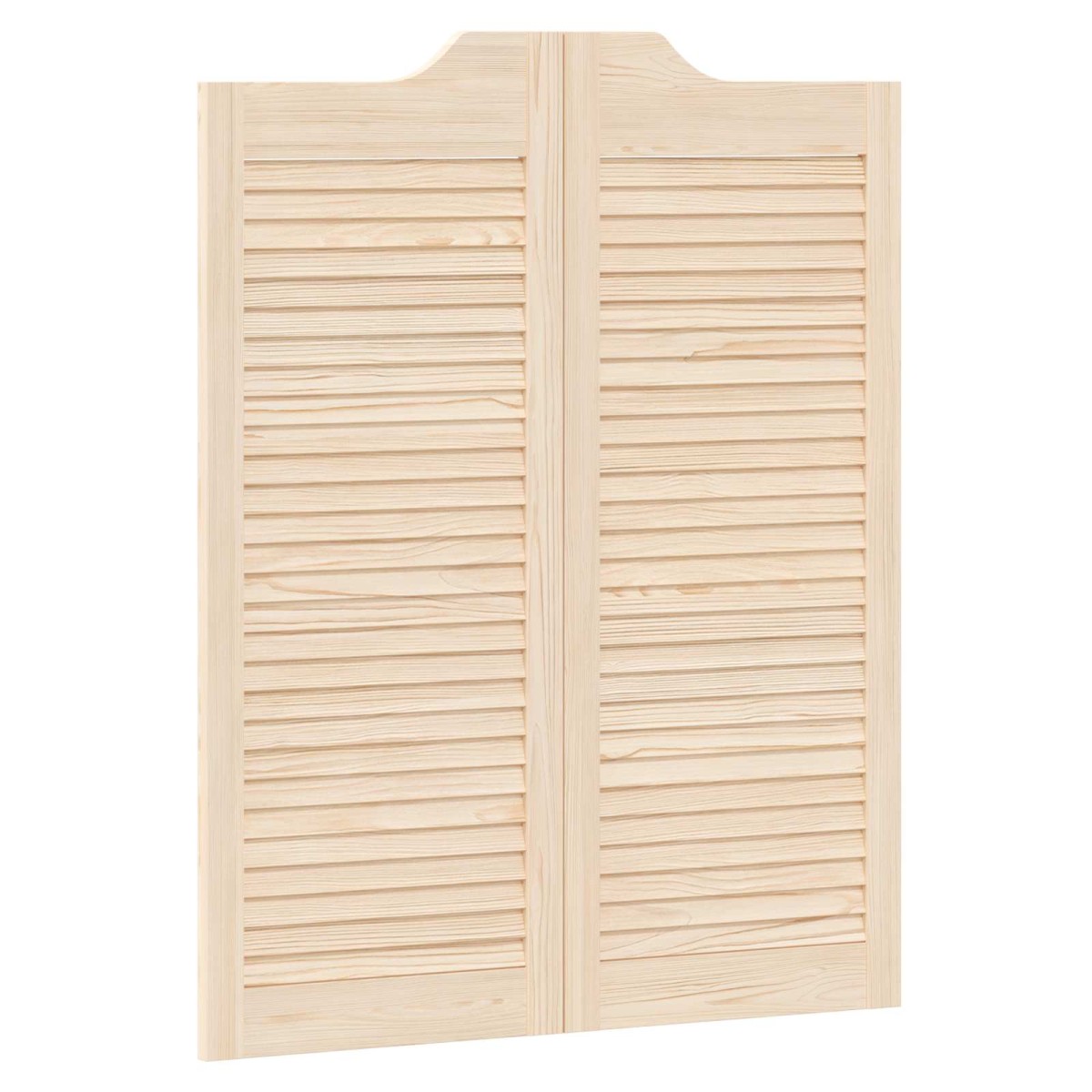 vidaXL Πόρτες Swing Φυσικό 100 x 40 cm Μασίφ Ξύλο Πεύκου