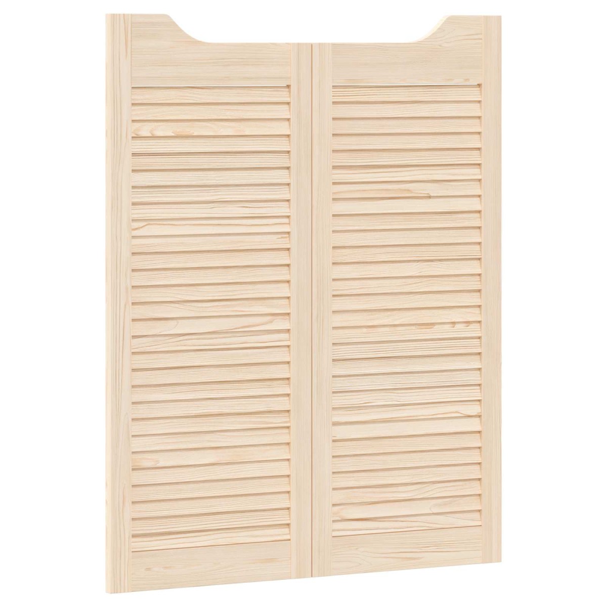 vidaXL Πόρτες Swing Φυσικό 100 x 40 cm Μασίφ Ξύλο Πεύκου