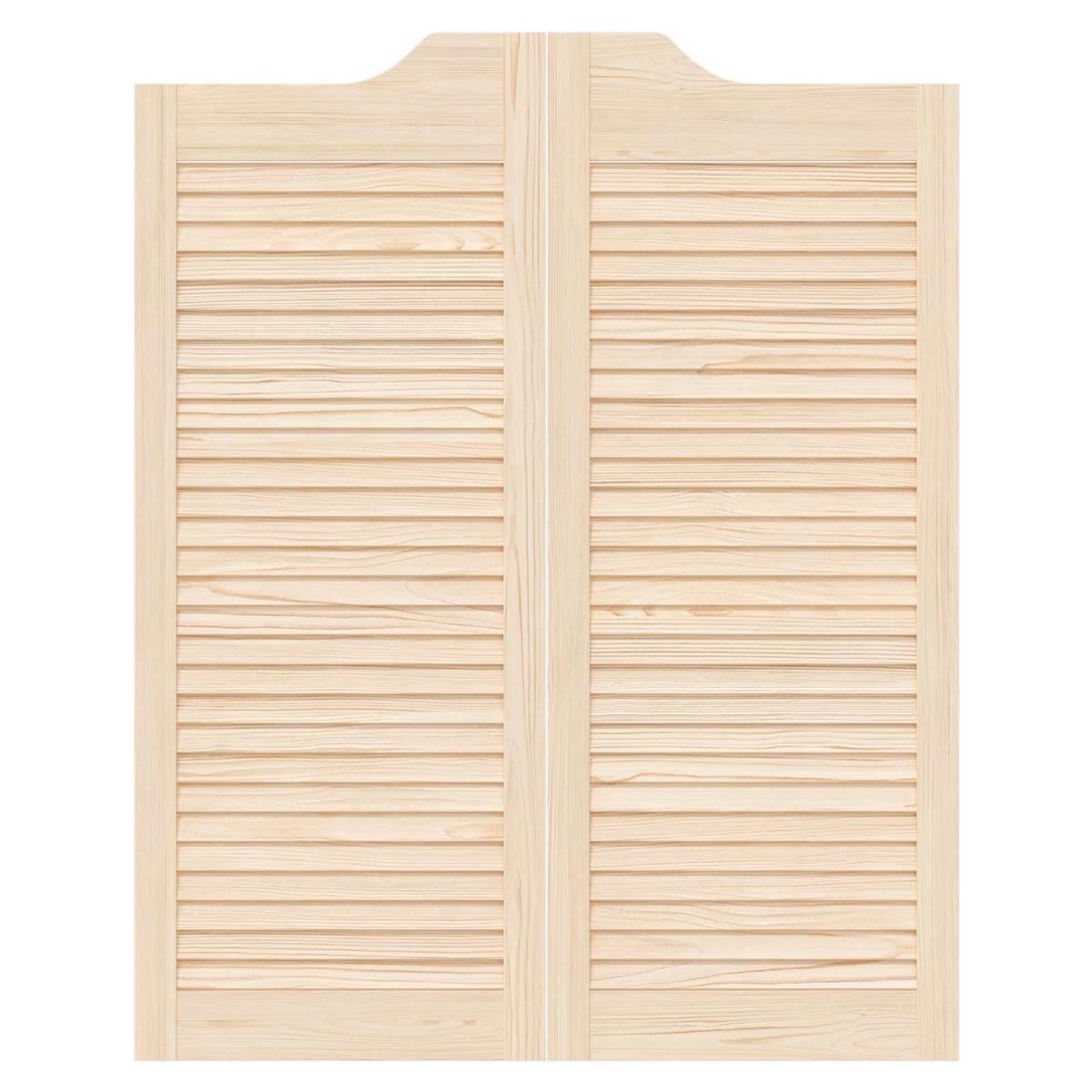 vidaXL Πόρτες Swing Φυσικό 100 x 40 cm Μασίφ Ξύλο Πεύκου