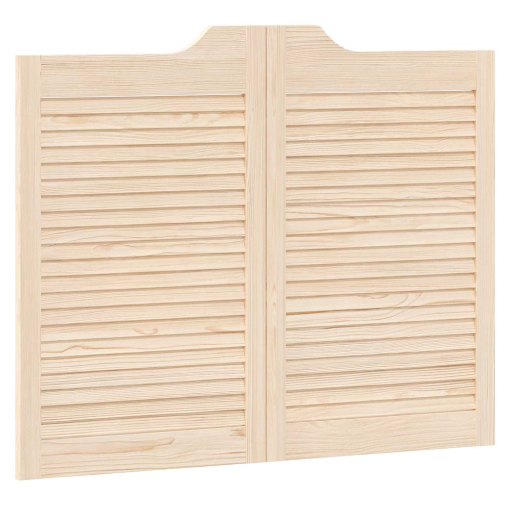 vidaXL Πόρτες Swing Φυσικό 80 x 50 cm Μασίφ Ξύλο Πεύκου