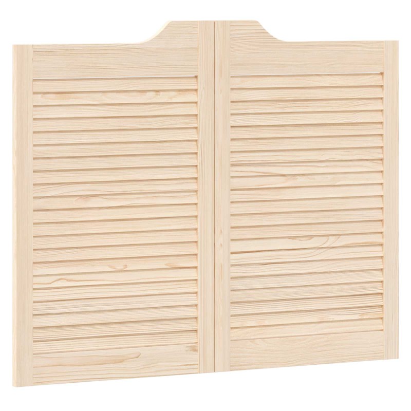vidaXL Πόρτες Swing Φυσικό 80 x 50 cm Μασίφ Ξύλο Πεύκου
