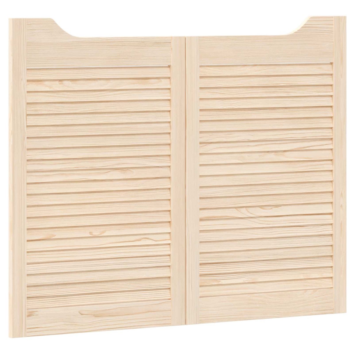 vidaXL Πόρτες Swing Φυσικό 80 x 50 cm Μασίφ Ξύλο Πεύκου
