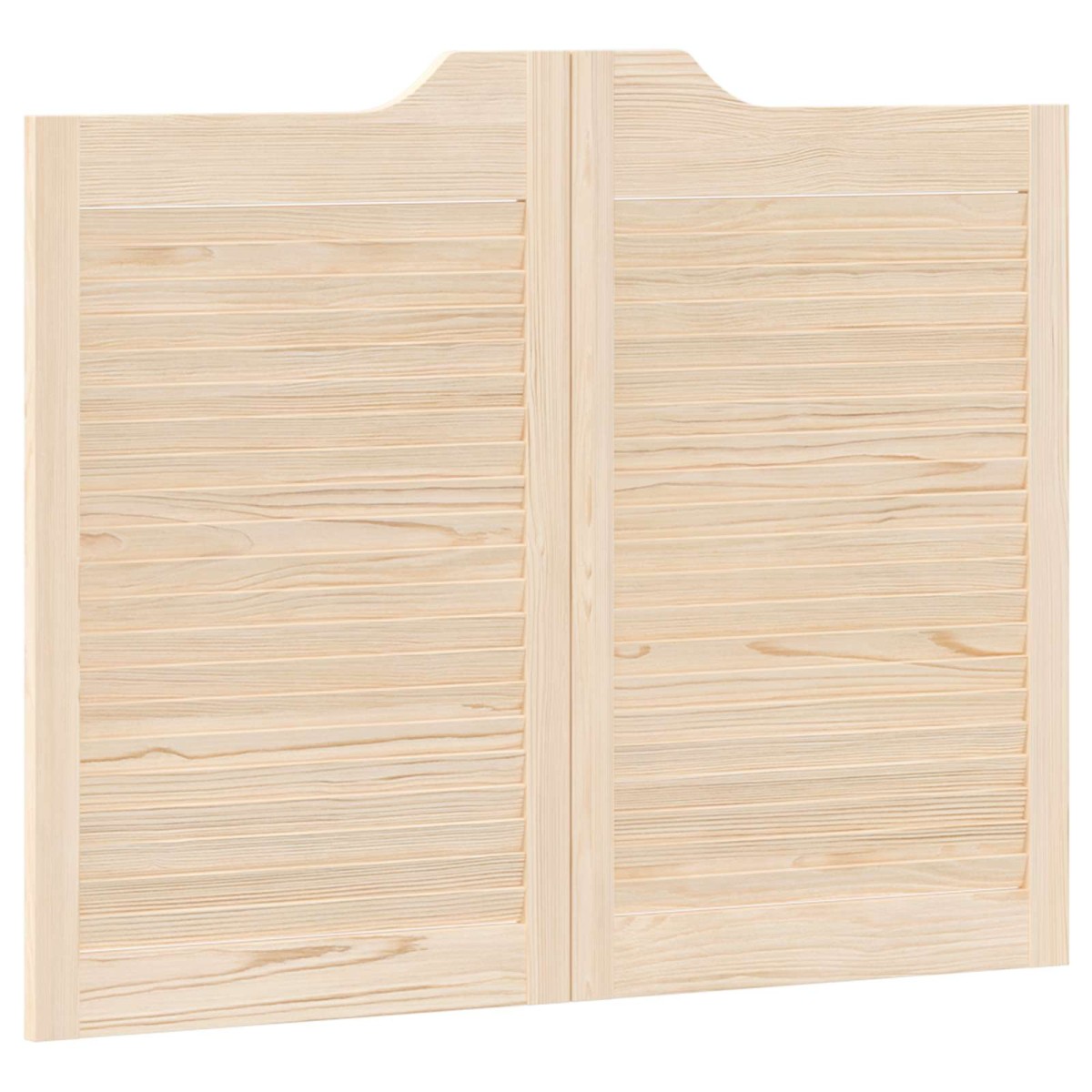 vidaXL Πόρτες Swing Φυσικό 80 x 50 cm Μασίφ Ξύλο Πεύκου
