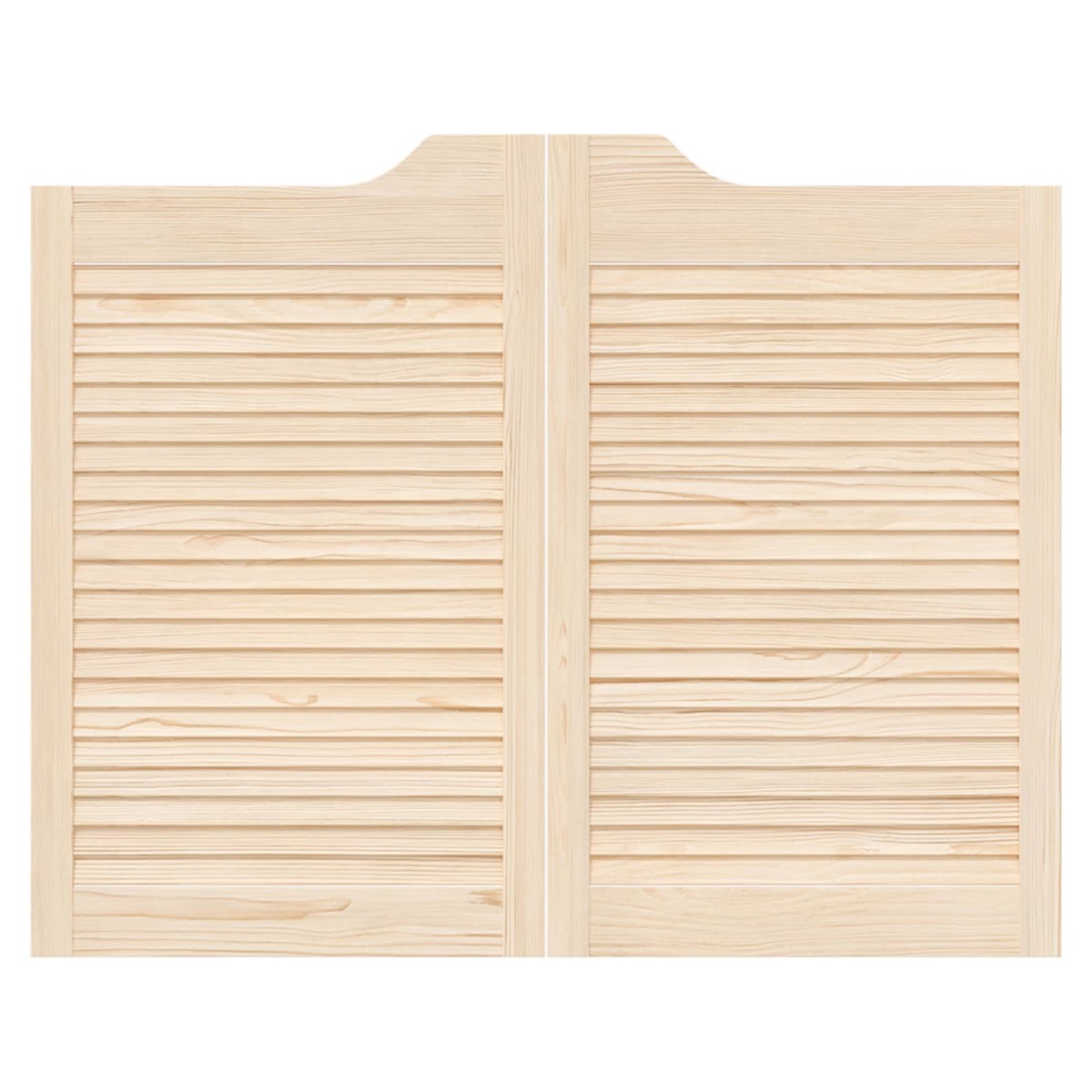 vidaXL Πόρτες Swing 2 τμχ. 80 x 50 cm Μασίφ Ξύλο Πεύκου Φυσικό