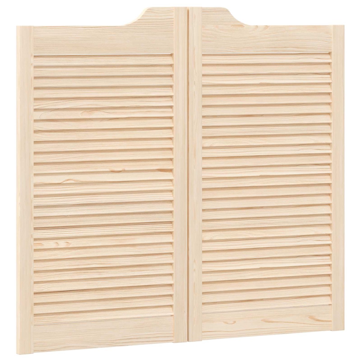 vidaXL Πόρτες Swing Φυσικό 90 x 50 cm Μασίφ Ξύλο Πεύκου