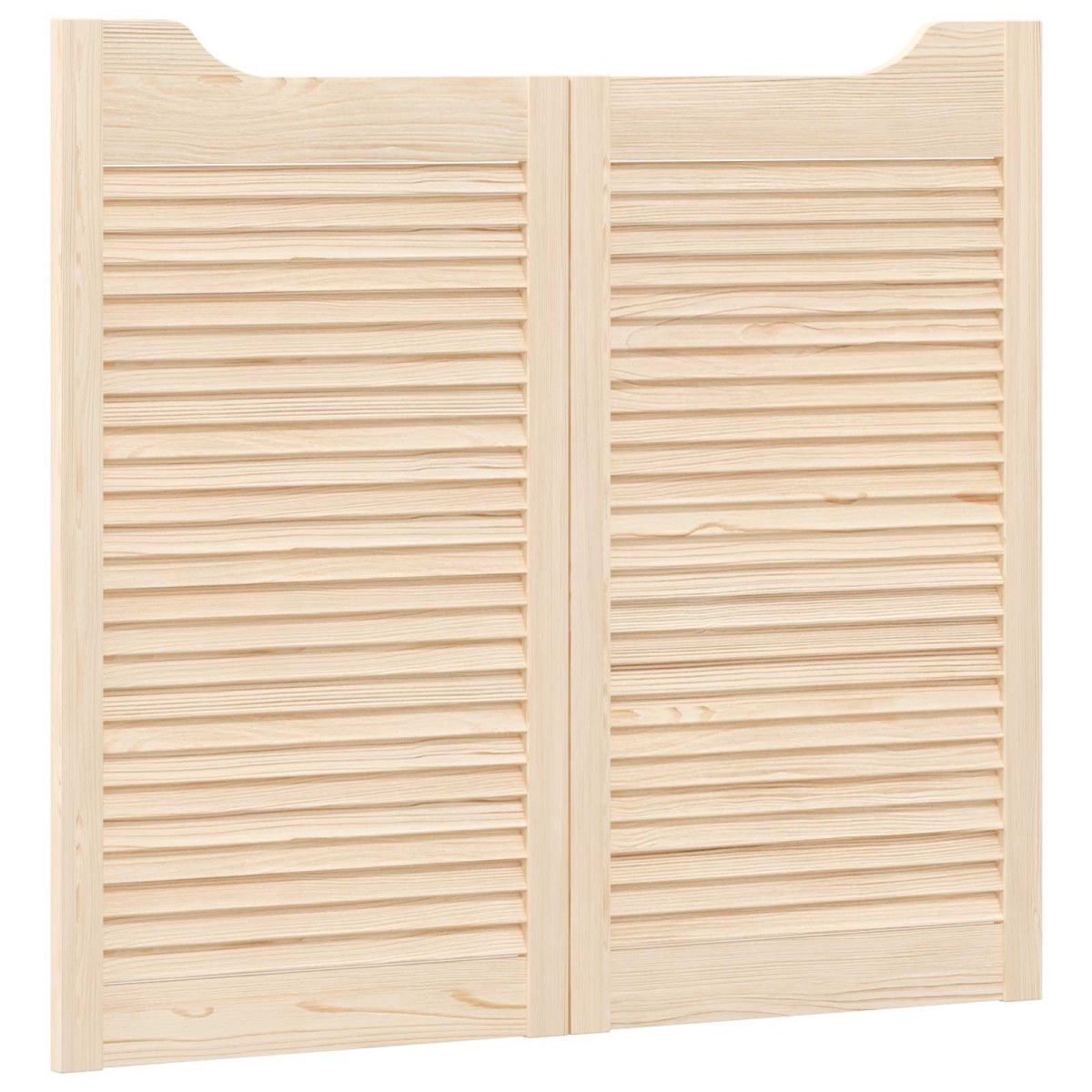 vidaXL Πόρτες Swing Φυσικό 90 x 50 cm Μασίφ Ξύλο Πεύκου