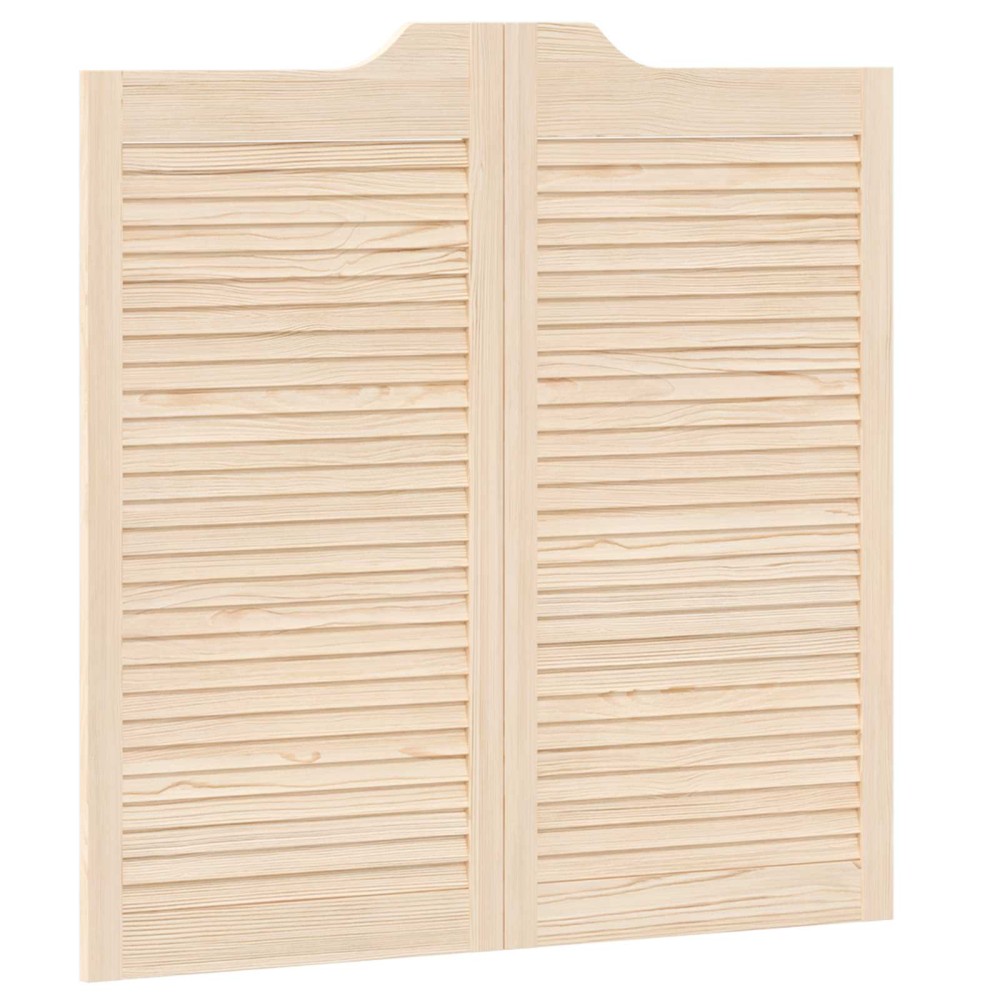 vidaXL Πόρτες Swing Φυσικό 100 x 50 cm Μασίφ Ξύλο Πεύκου