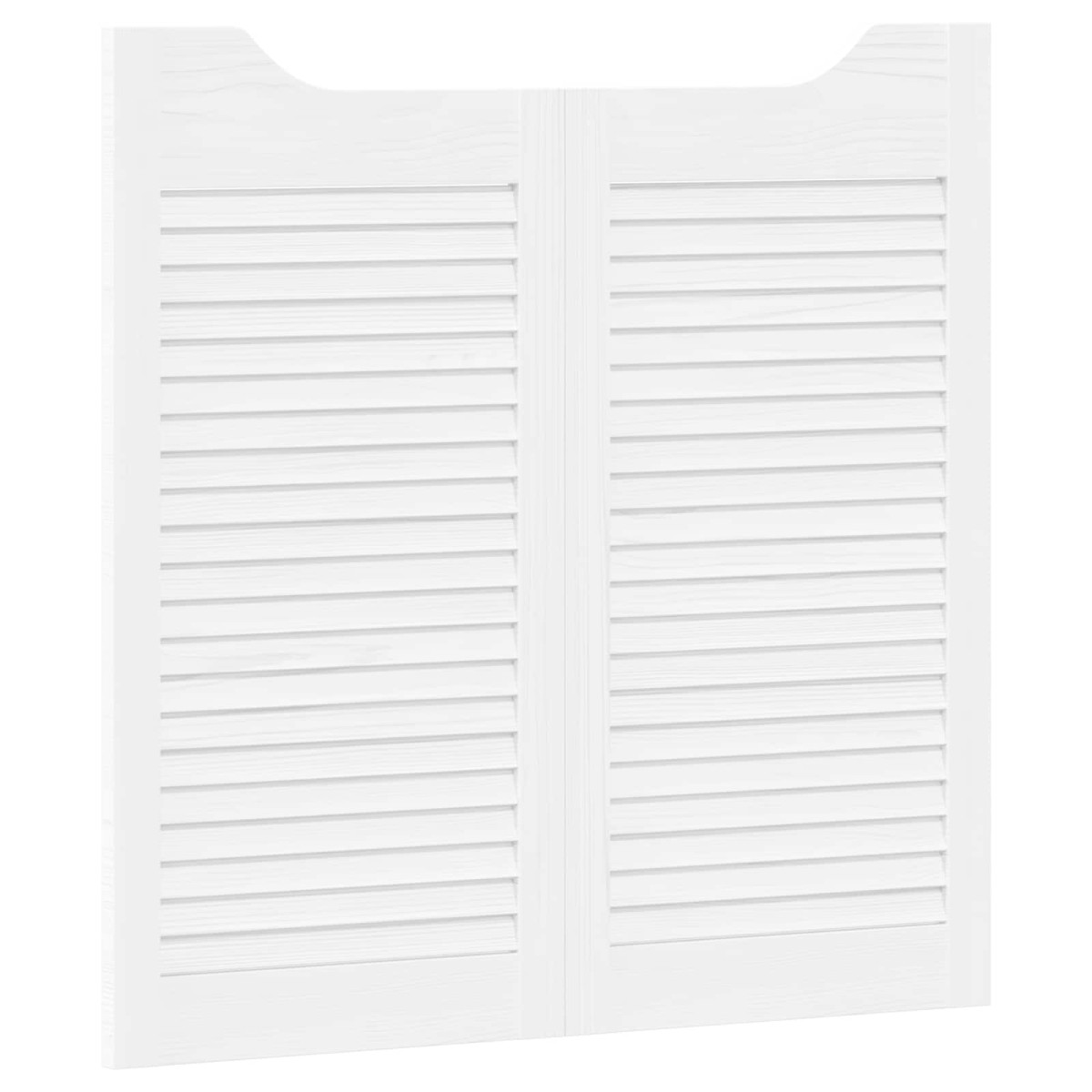 vidaXL Πόρτες Swing Λευκό 80 x 40 cm Μασίφ Ξύλο Πεύκου