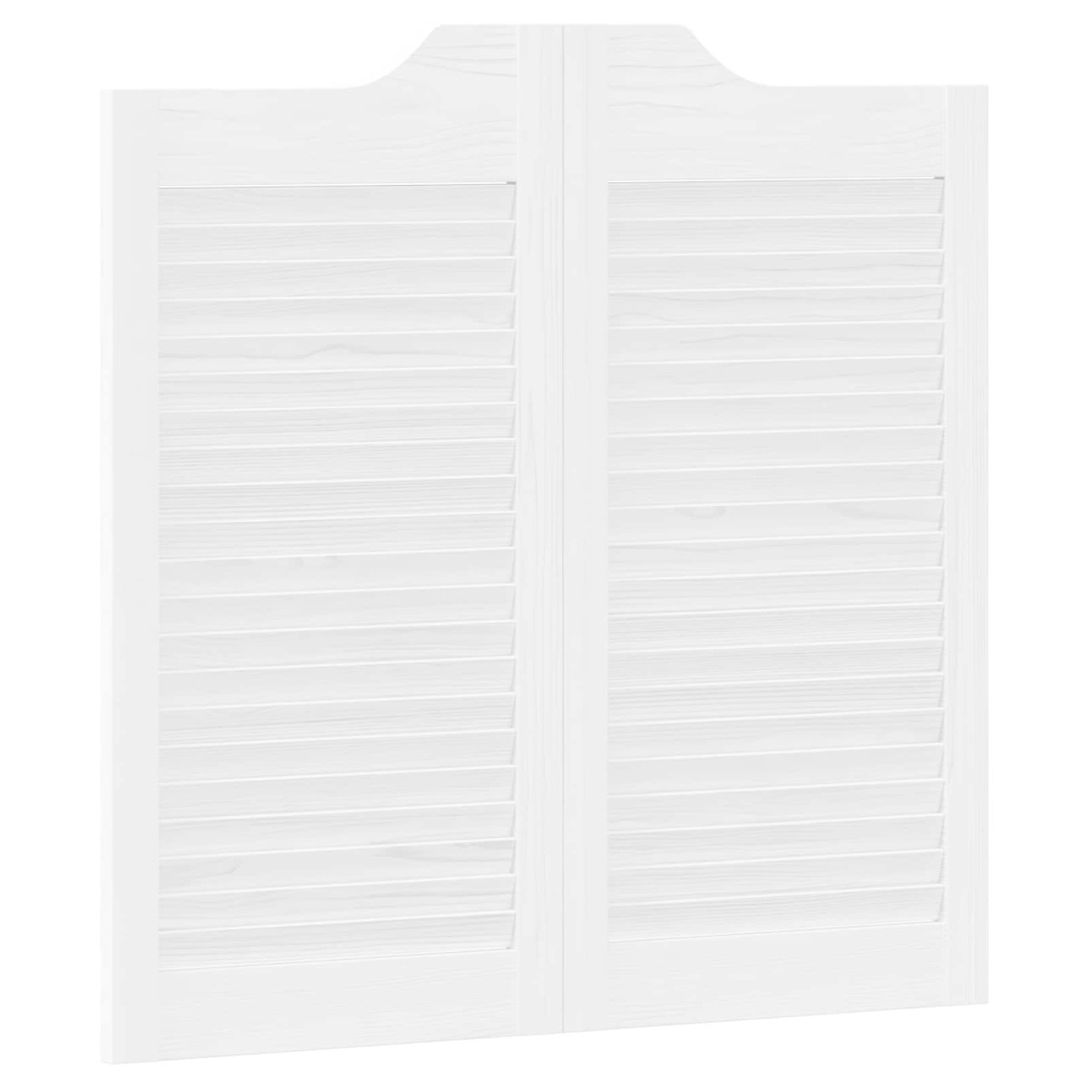 vidaXL Πόρτες Swing Λευκό 80 x 40 cm Μασίφ Ξύλο Πεύκου
