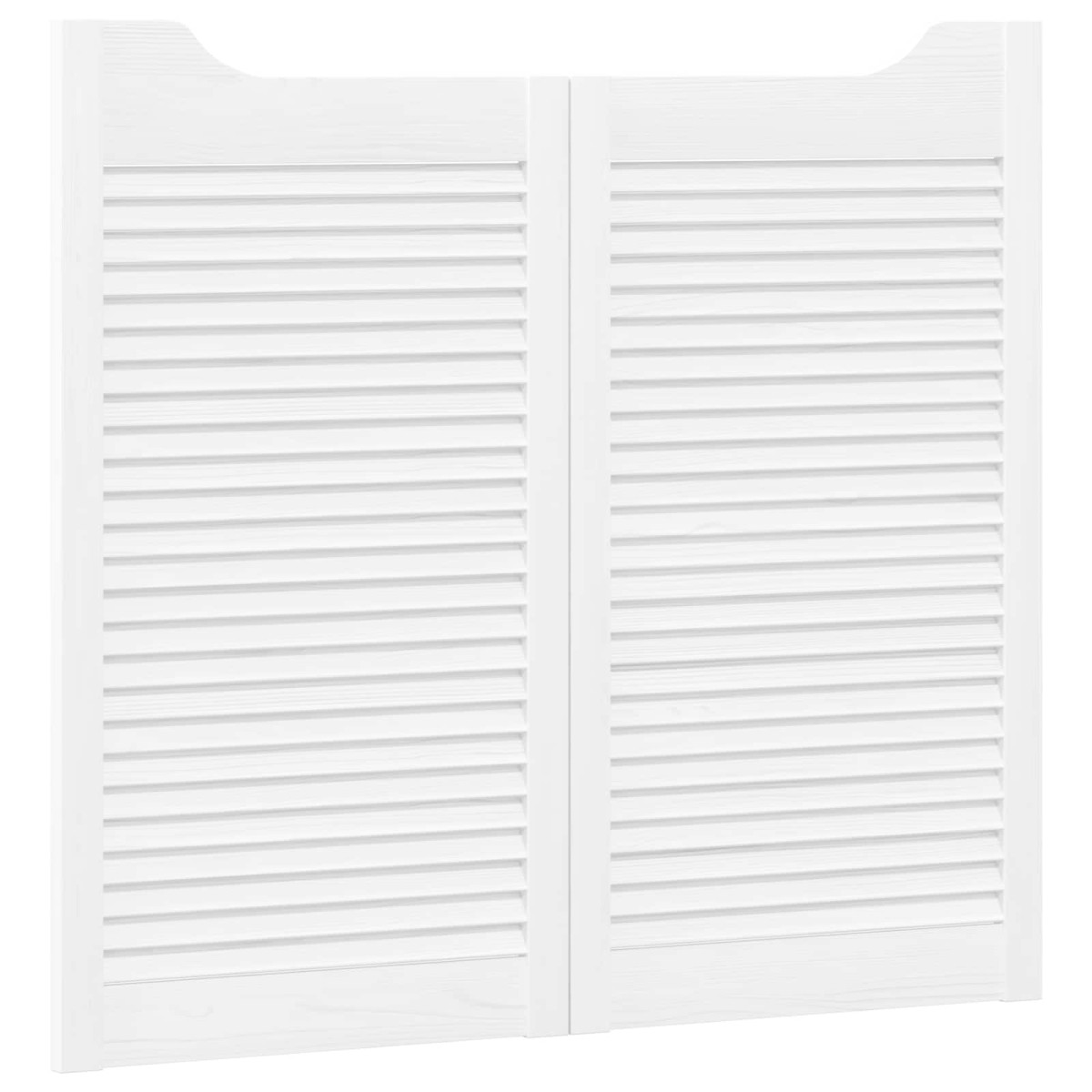 vidaXL Πόρτες Swing Λευκό 90 x 40 cm Μασίφ Ξύλο Πεύκου