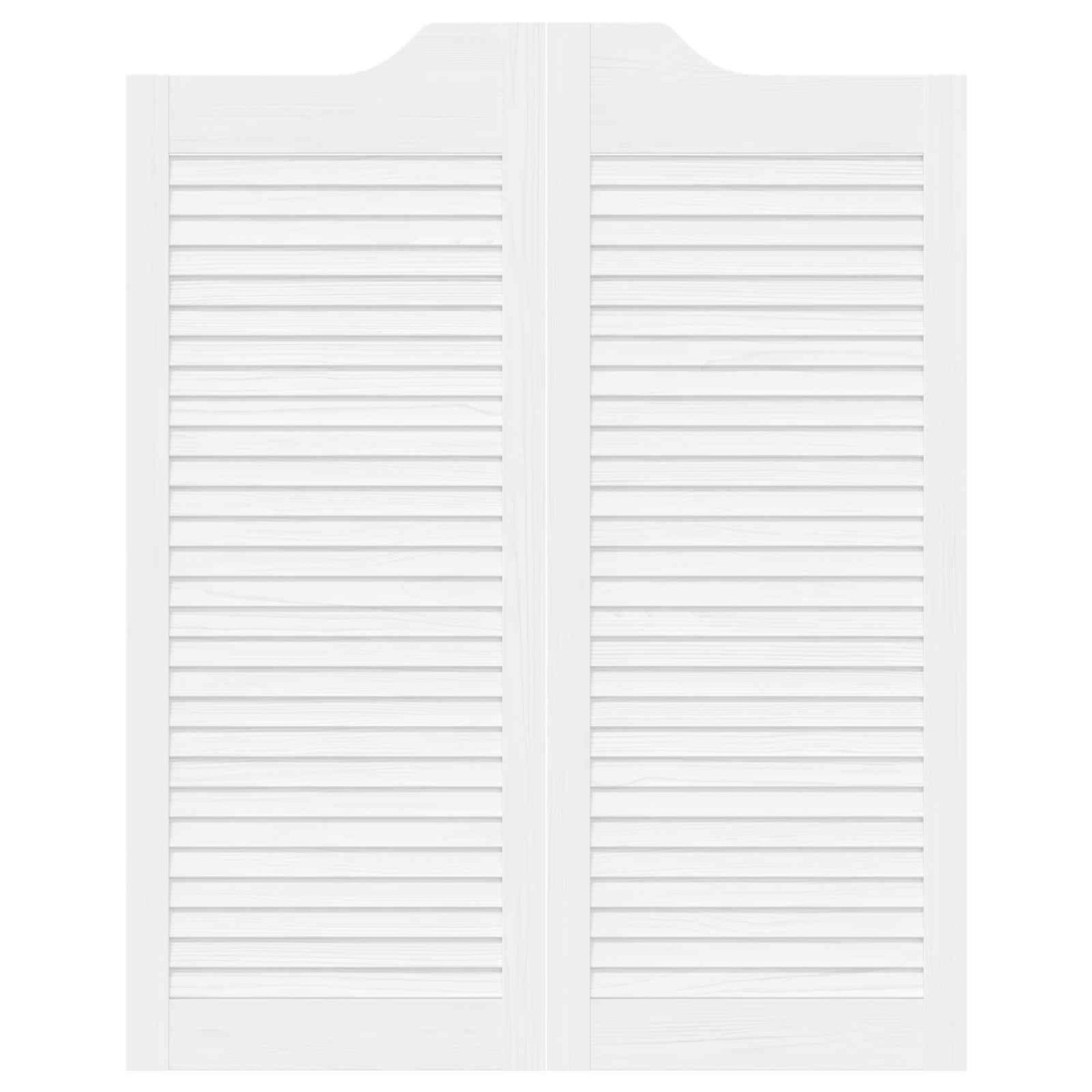 vidaXL Πόρτες Swing Λευκό 100 x 40 cm Μασίφ Ξύλο Πεύκου