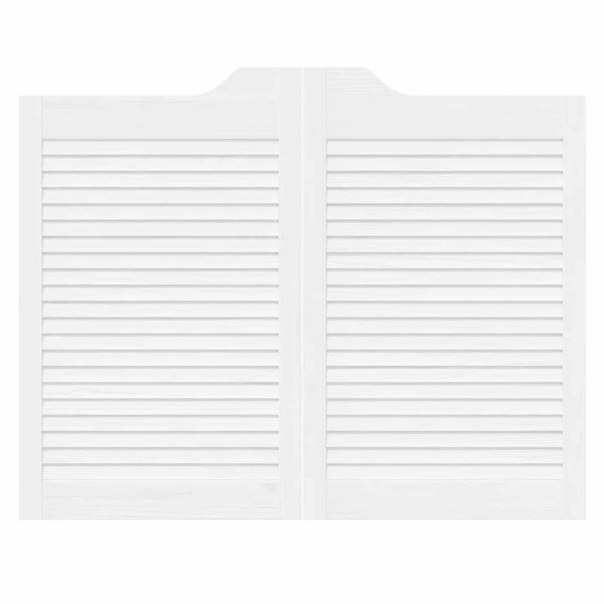 vidaXL Πόρτες Swing Λευκό 80 x 50 cm Μασίφ Ξύλο Πεύκου