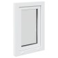 vidaXL Παράθυρο Κάτω Στρώματος RISOR 50 x 75 cm PVC και Γυαλί Λευκό