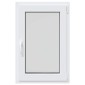 vidaXL Παράθυρο Κάτω Στρώματος RISOR 60 x 80 cm PVC και Γυαλί Λευκό