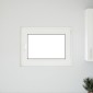 vidaXL Παράθυρο Κάτω Στρώματος RISOR 80 x 60 cm PVC και Γυαλί Λευκό