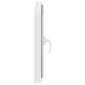 vidaXL Παράθυρο Κάτω Στρώματος RISOR 80 x 70 cm PVC και Γυαλί Λευκό