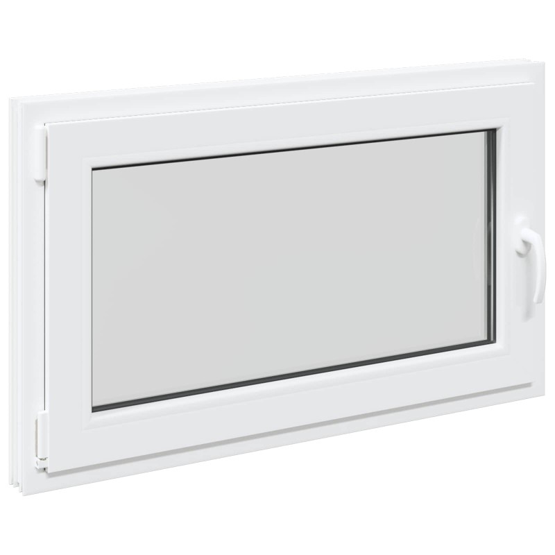 vidaXL Παράθυρο Κάτω Στρώματος RISOR 100 x 60 cm PVC και Γυαλί