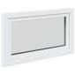vidaXL Παράθυρο Κάτω Στρώματος RISOR 100 x 60 cm PVC και Γυαλί