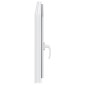 vidaXL Παράθυρο Κάτω Στρώματος RISOR 110 x 50 cm PVC και Γυαλί Λευκό