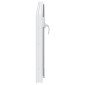 vidaXL Παράθυρο Κάτω Στρώματος RISOR 110 x 70 cm PVC και Γυαλί Λευκό