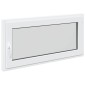 vidaXL Παράθυρο Κάτω Στρώματος RISOR 120 x 60 cm PVC και Γυαλί Λευκό