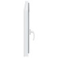 vidaXL Παράθυρο Κάτω Στρώματος RISOR 120 x 60 cm PVC και Γυαλί Λευκό
