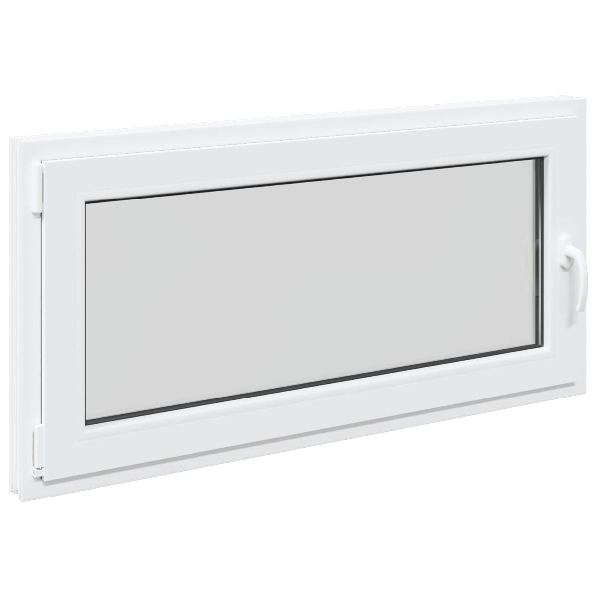 vidaXL Παράθυρο Κάτω Στρώματος RISOR 120 x 60 cm PVC και Γυαλί