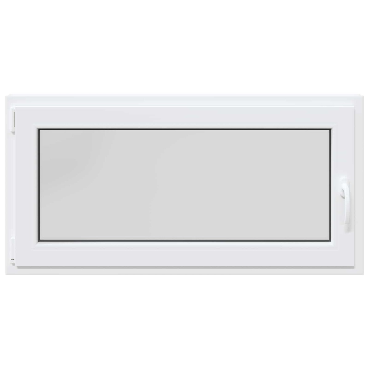vidaXL Παράθυρο Κάτω Στρώματος RISOR 120 x 60 cm PVC και Γυαλί