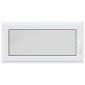vidaXL Παράθυρο Κάτω Στρώματος RISOR 120 x 60 cm PVC και Γυαλί