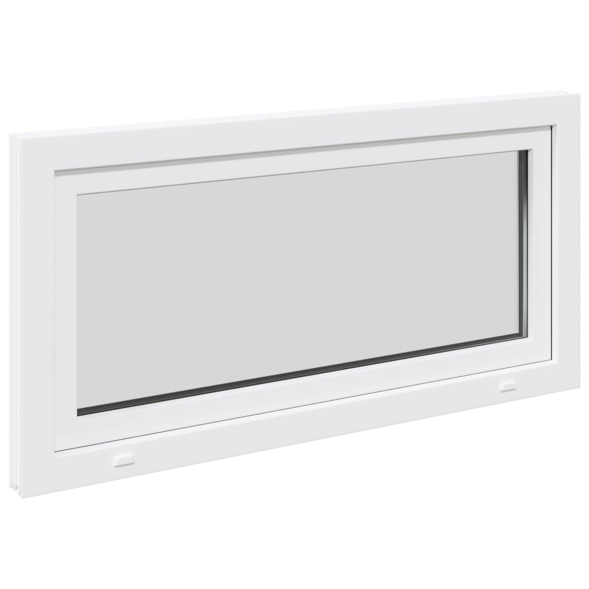 vidaXL Παράθυρο Κάτω Στρώματος RISOR 120 x 60 cm PVC και Γυαλί