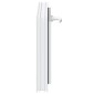 vidaXL Παράθυρο Κάτω Στρώματος RISOR 60 x 40 cm PVC και Γυαλί Λευκό