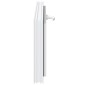 vidaXL Παράθυρο Κάτω Στρώματος RISOR 90 x 40 cm PVC και Γυαλί Λευκό
