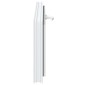 vidaXL Παράθυρο Κάτω Στρώματος RISOR 100 x 40 cm PVC και Γυαλί Λευκό
