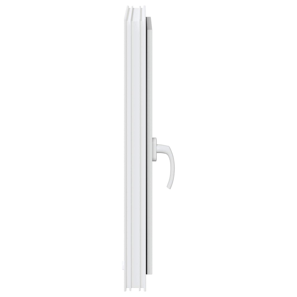 vidaXL Παράθυρο Κάτω Στρώματος RISOR 50 x 75 cm PVC και Γυαλί
