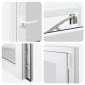 vidaXL Παράθυρο Κάτω Στρώματος RISOR 50 x 75 cm PVC και Γυαλί