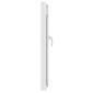 vidaXL Παράθυρο Κάτω Στρώματος RISOR 60 x 100 cm PVC και Γυαλί Λευκό